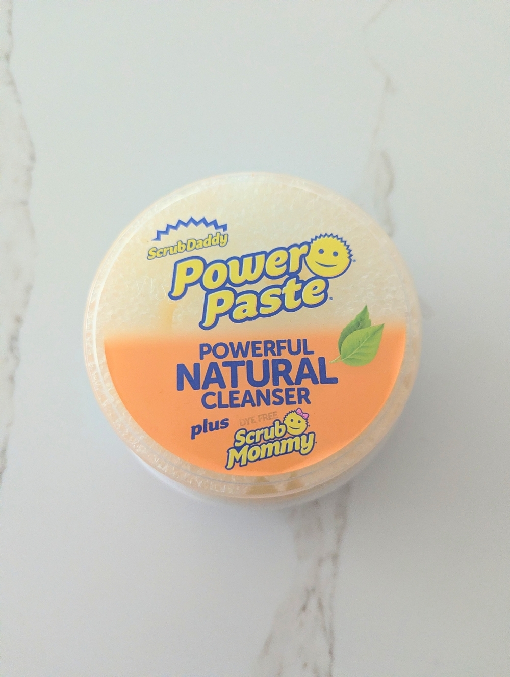 Scrub Daddy Power Paste Natural Cleanser and Sponge- Natural Cleanser